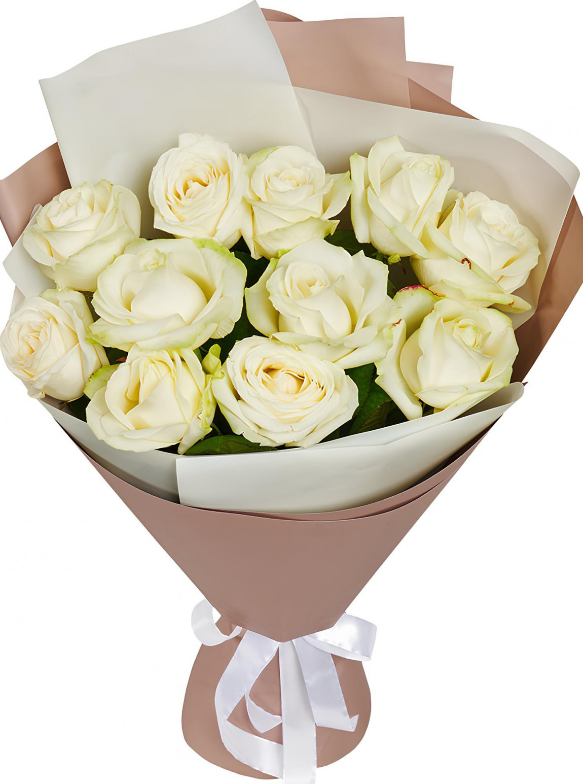 11 Beyaz Gül Buketi