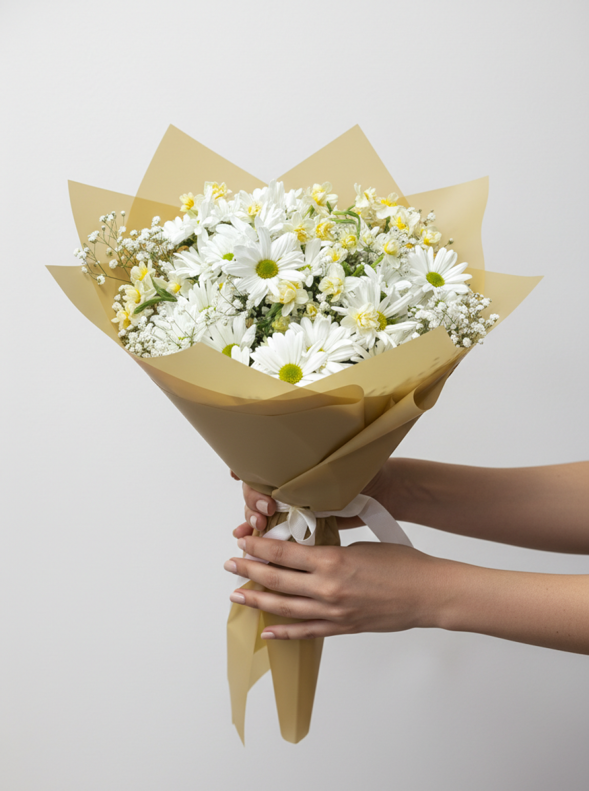 Nergisli Papatya Buketi