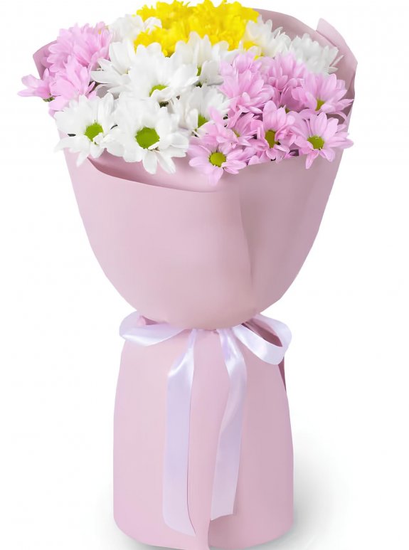 10 Adet Karışık Papatya Buketi